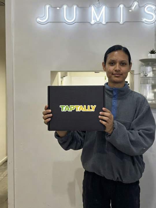 TapTally merchant using the loyalty program