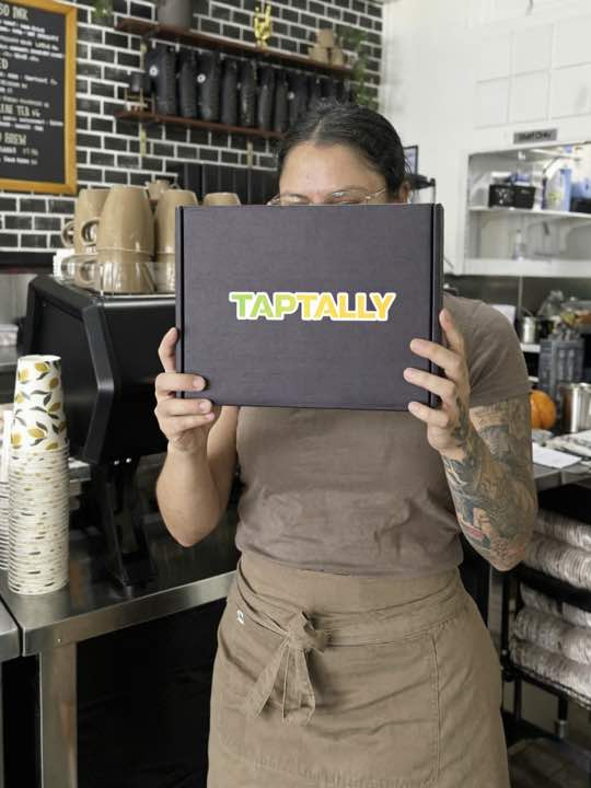 TapTally merchant using the loyalty program