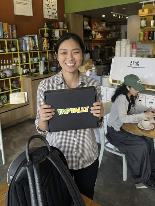 TapTally merchant using the loyalty program