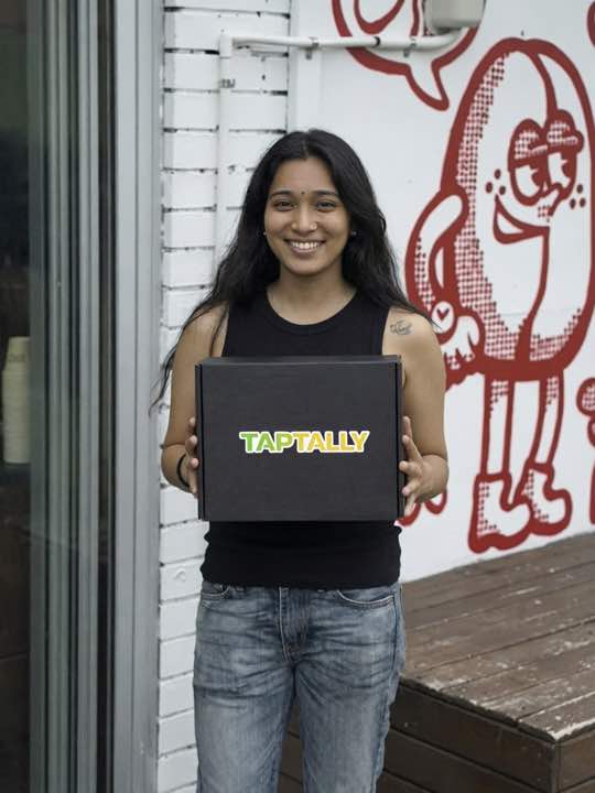 TapTally merchant using the loyalty program