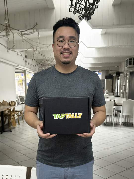 TapTally merchant using the loyalty program