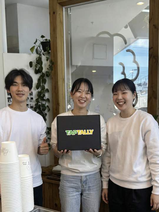 TapTally merchant using the loyalty program