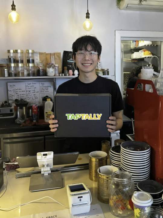 TapTally merchant using the loyalty program